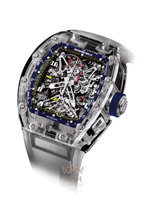 richard mille rm056 blue sapphire|richard mille transparent.